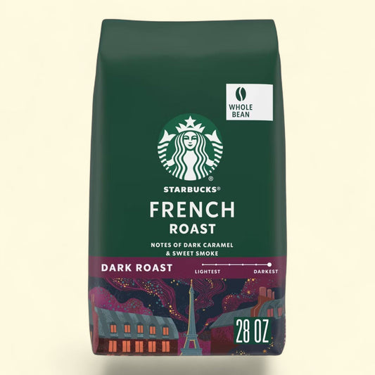 Starbucks French Whole Bean Dark Roast Coffee, 28oz