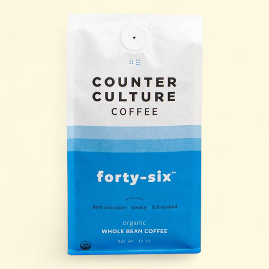 Counter Culture Forty Six Dark Roast Whole Bean Coffee, 12oz