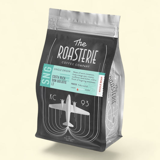 The Roasterie Don Quijote of Costa Rica Light Roast Whole Bean Coffee, 12oz