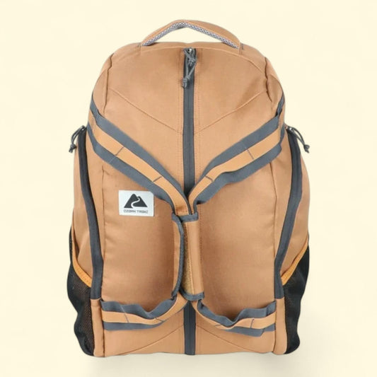 Ozark Trail Convertible Backpack Duffel, 35 Ltr, Brown