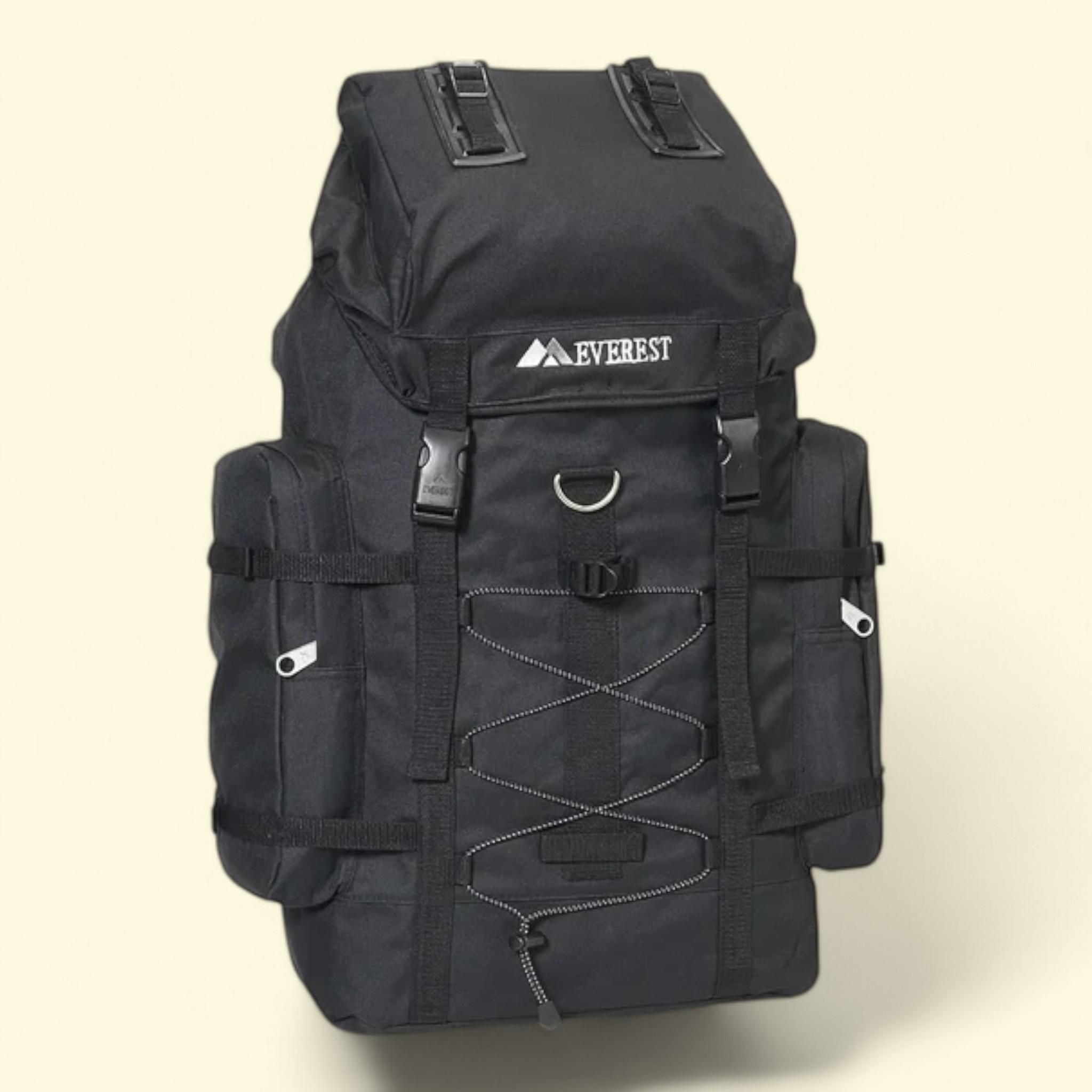 Everest Hiking Backpack, Black | Treatspree