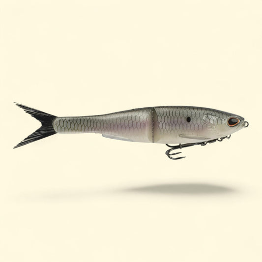 Leurre de pêche Berkley PowerBait® Nessie, Hickory Shad, 18 cm