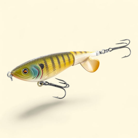 Leurre de surface Ozark Trail Prop Bait, 3,5 pouces