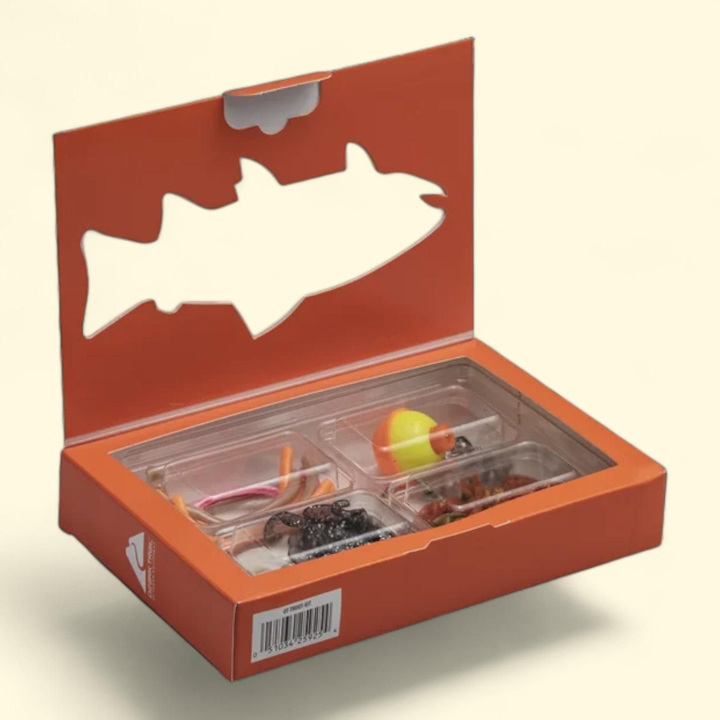 Kit de leurres assortis Ozark Trail Trout, 50 pièces