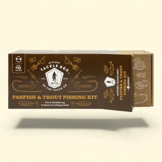 Kit de leurres « Mystery Tackle Box » pour la pêche au panfish et à la truite, 1 pièce