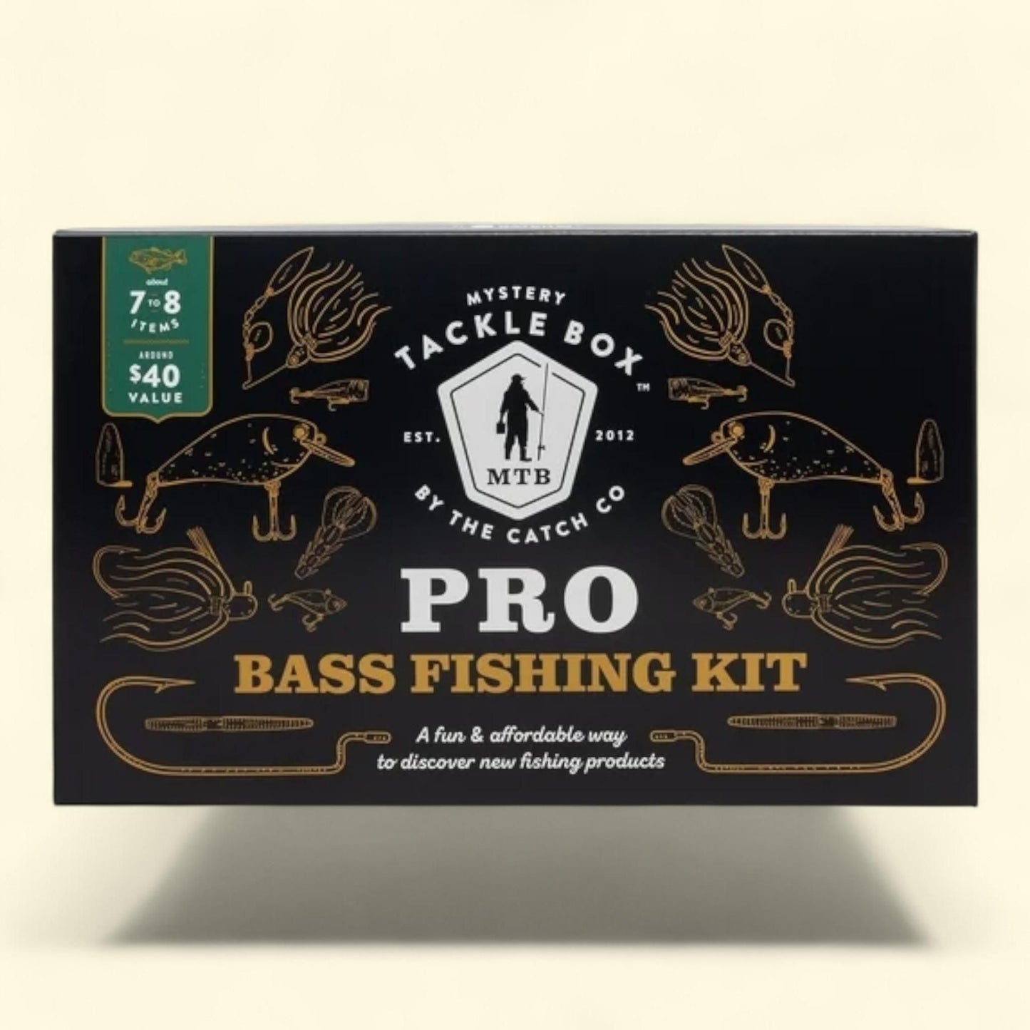Mystery Tackle Box Pro Bass Fishing Lure Kit, Standard — authentic US product shipped worldwide by Treatspree
