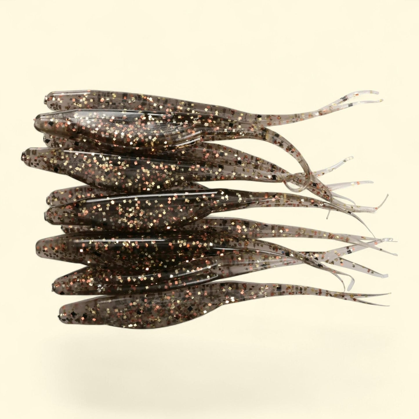 Zoom Super Fluke, 5 pouces, lot de 10