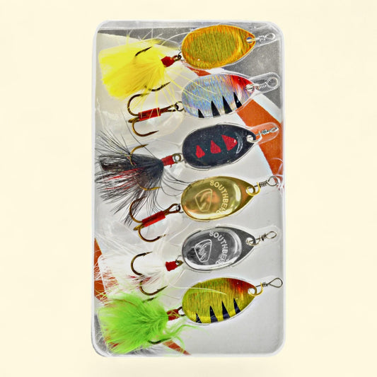 Assortiment de moulinets South Bend, 6 pièces