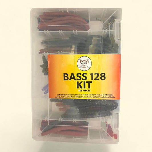 Kit de leurres pour bar Headhunter, 128 pièces