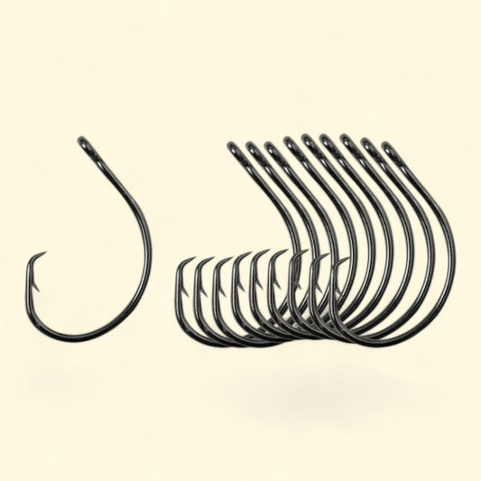 Hameçon Mustad Demon Perfect Circle, n° 1/0, lot de 10