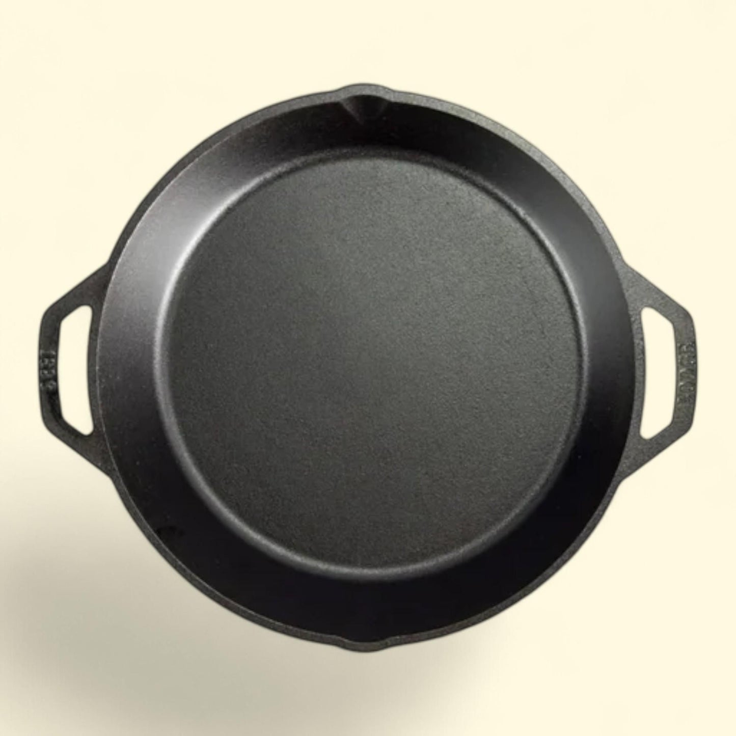Lodge Cast Iron Savor the Outdoors Seasoned Dual Handle Pan, 13.25"