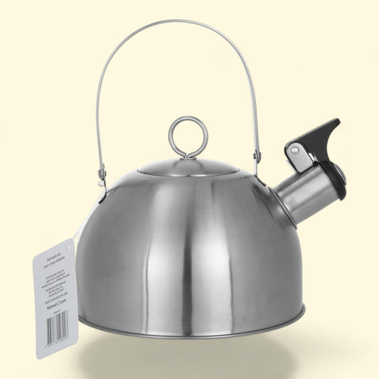 Ozark Trail Stovetop Kettle, Stainless Steel, 6.60 x 6.60 x 5.90 inches