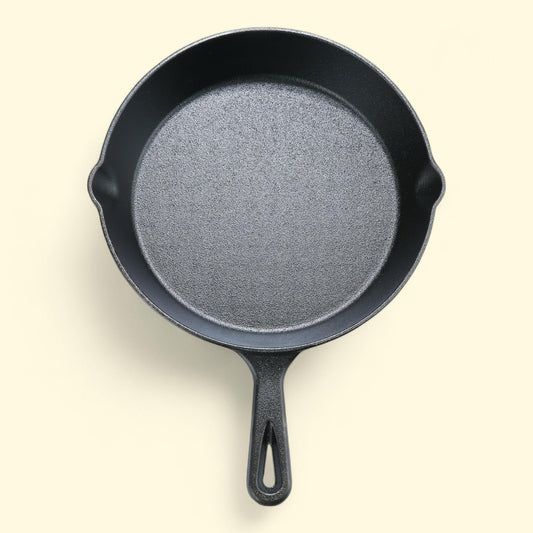 Mainstays Pre-Seasoned Cast Iron Skillet, 10.5" Black