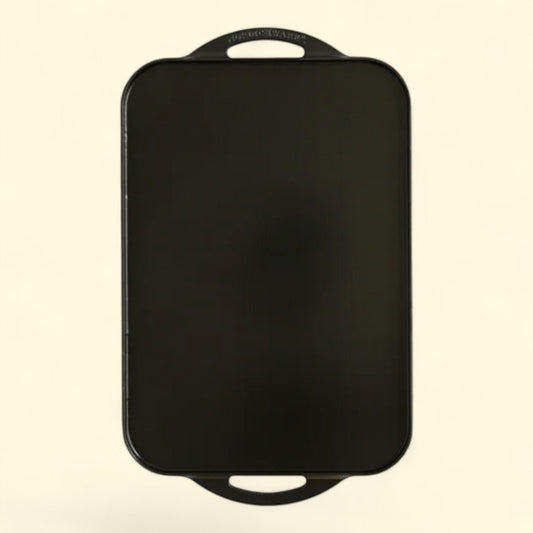 Nordic Ware Deluxe Nonstick Cast Aluminum Reversible Grill Griddle, 16.8" x 11.6"