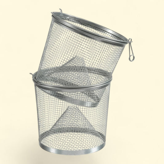 Gee's Metal Wire Minnow Trap, Stainless Coated, Floating, Size (if available)