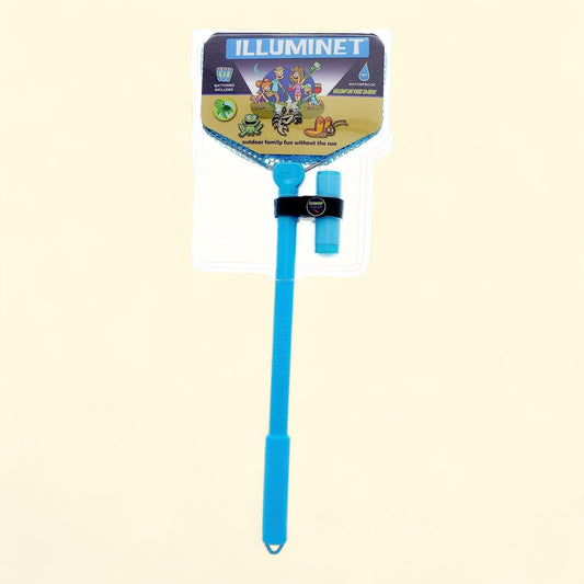 Beach Toys for Kids: Ghost Crabbing Kit, Crab Net Beach Toy Nets, Bug Catcher Kit, Critter Catcher, Kids Fishing Net, Butterfly Net, Critter Toy (Blue)