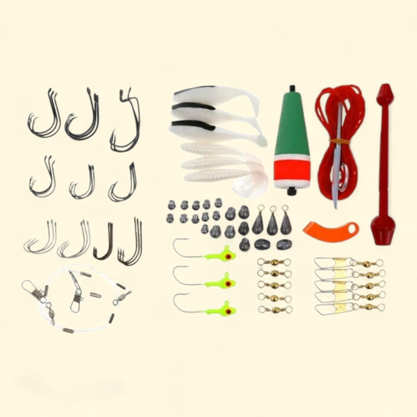 Eagle Claw Fishing Tackle Box Kit, Small