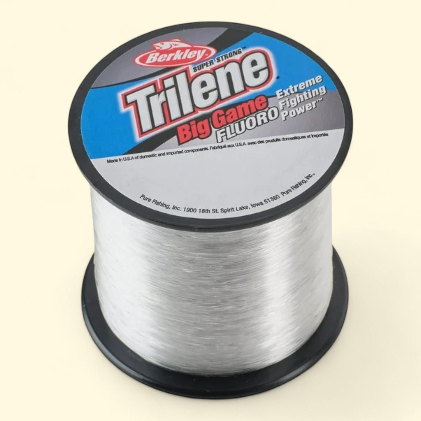 Berkley Trilene Big Game Fluorocarbon Fishing Line, 17 lb Test Strength, 350 yd