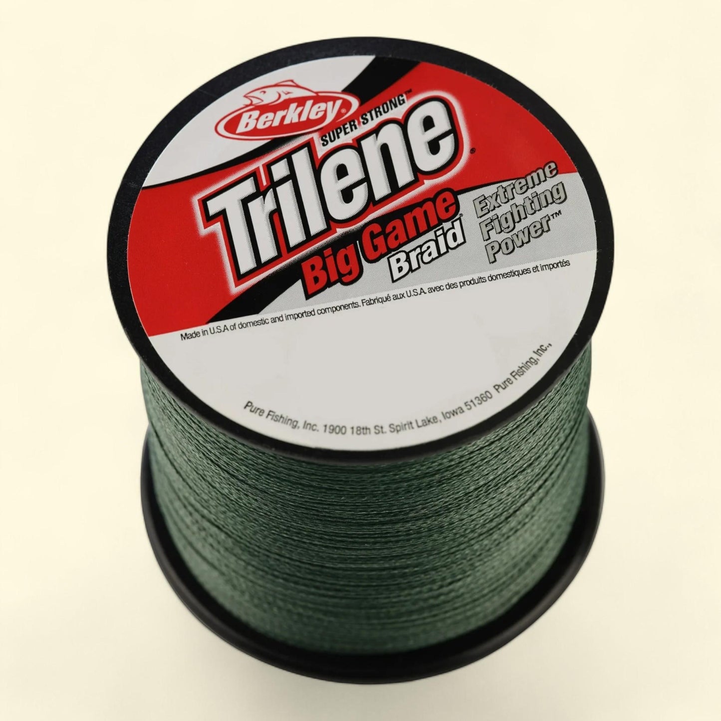 Berkley Trilene Big Game Braid Fishing Line, 65 lb Test Strength, 330 yd