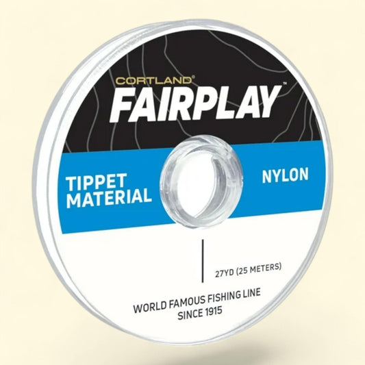 Cortland Fairplay Nylon Monofilament Fly Fishing Tippet, 27.3 Yards, 3X, 7lb Test