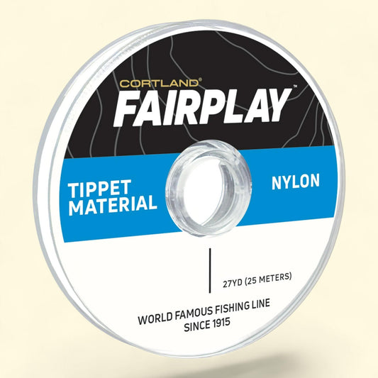 Cortland Fairplay Nylon Monofilament Tippet Material, 27.3 Yards, 4X