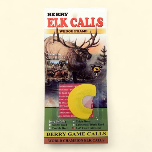 Berry Game Calls Elk Calls, 1/45 Cow Call Reed