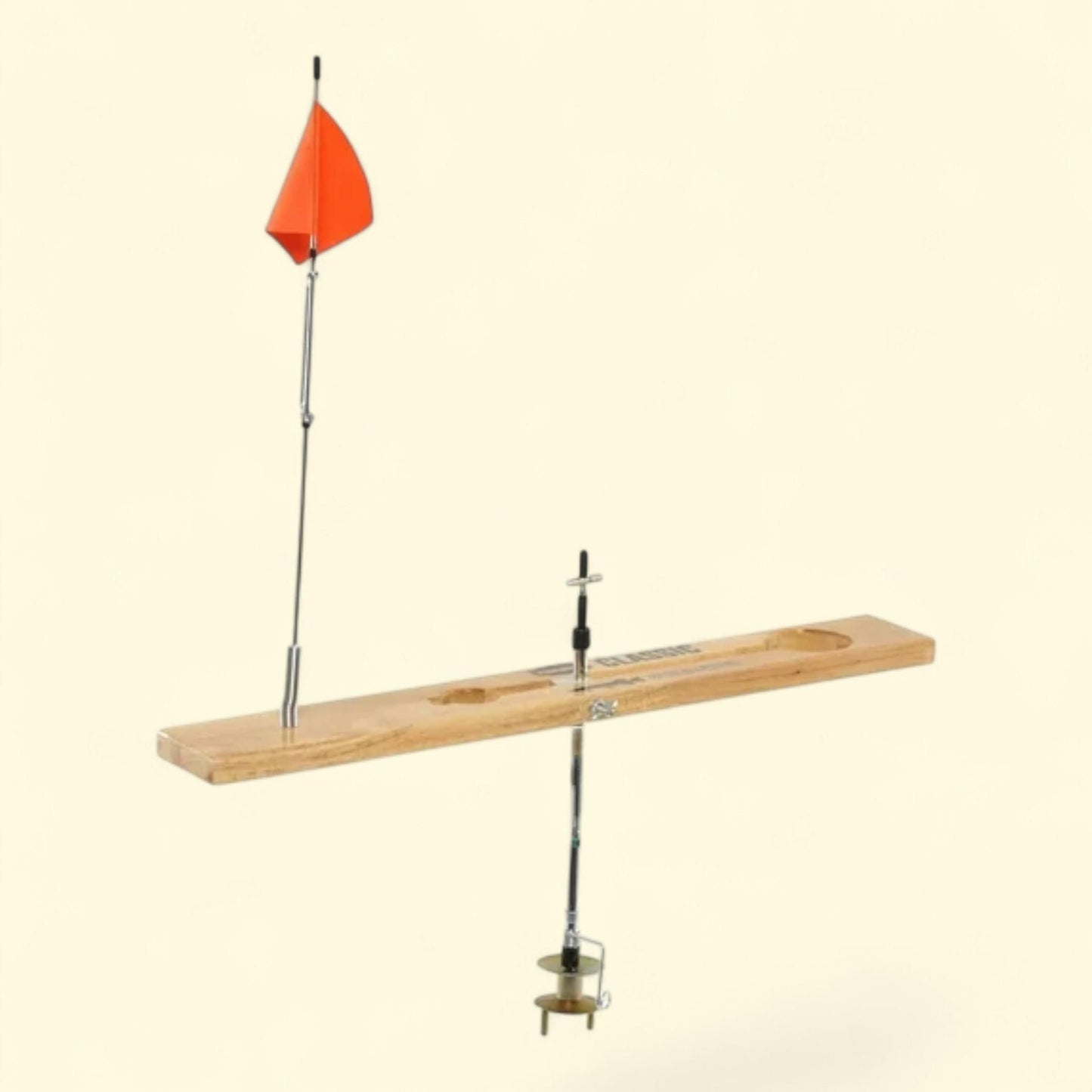 Frabill Classic Wood Tip-Up, Ice Fishing Tip-Ups, 1664