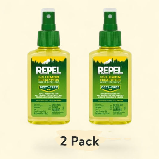 Repel Lemon Eucalyptus Insect Repellent, 4 Ounces