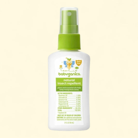 Babyganics Natural Insect Repellent Spray, 2 fl oz