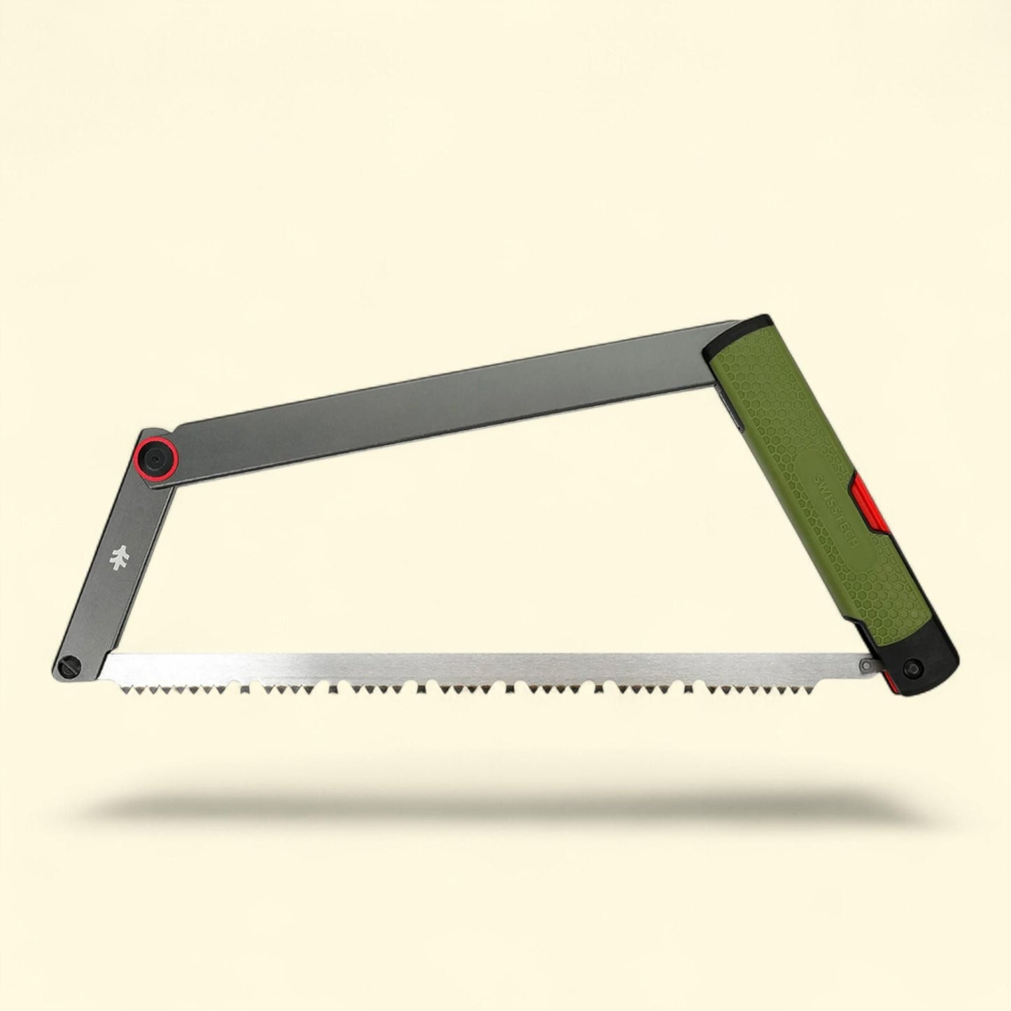 Swiss Tech Folding Bow Saw, Lightweight, Packable, Camping, Hiking & Survival Saw