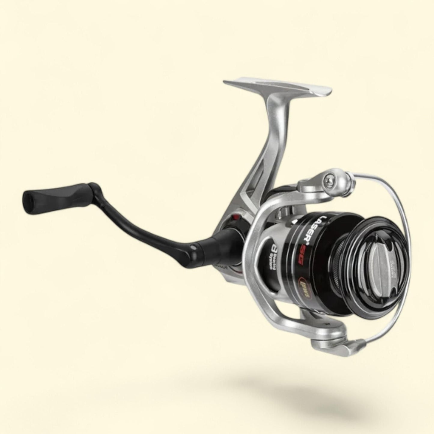 Lew's Laser SG Speed Spin Spinning Fishing Reel, Size 100, Silver — authentic US product shipped worldwide by Treatspree