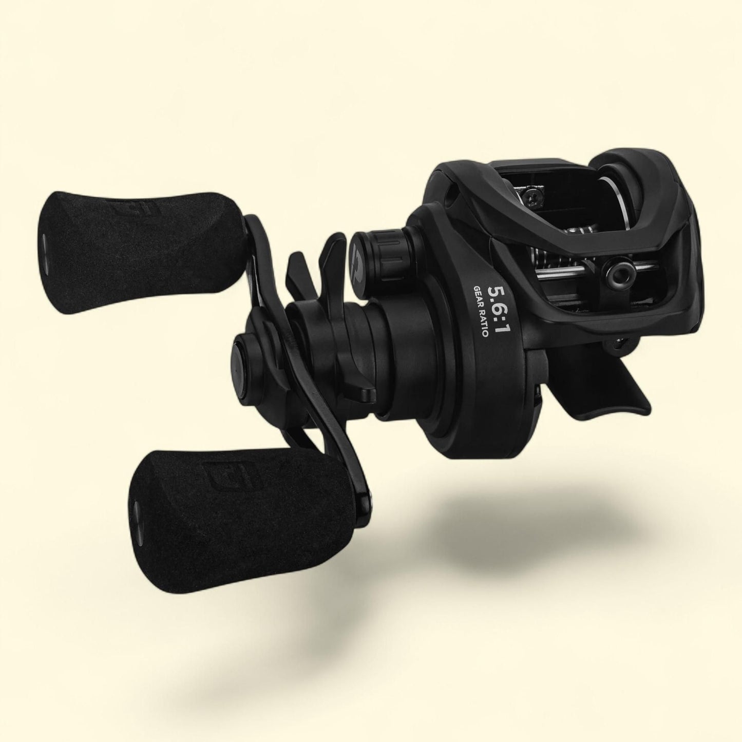 ProFISHiency Tiny but Mighty Black Baitcast Reel, Standard Size