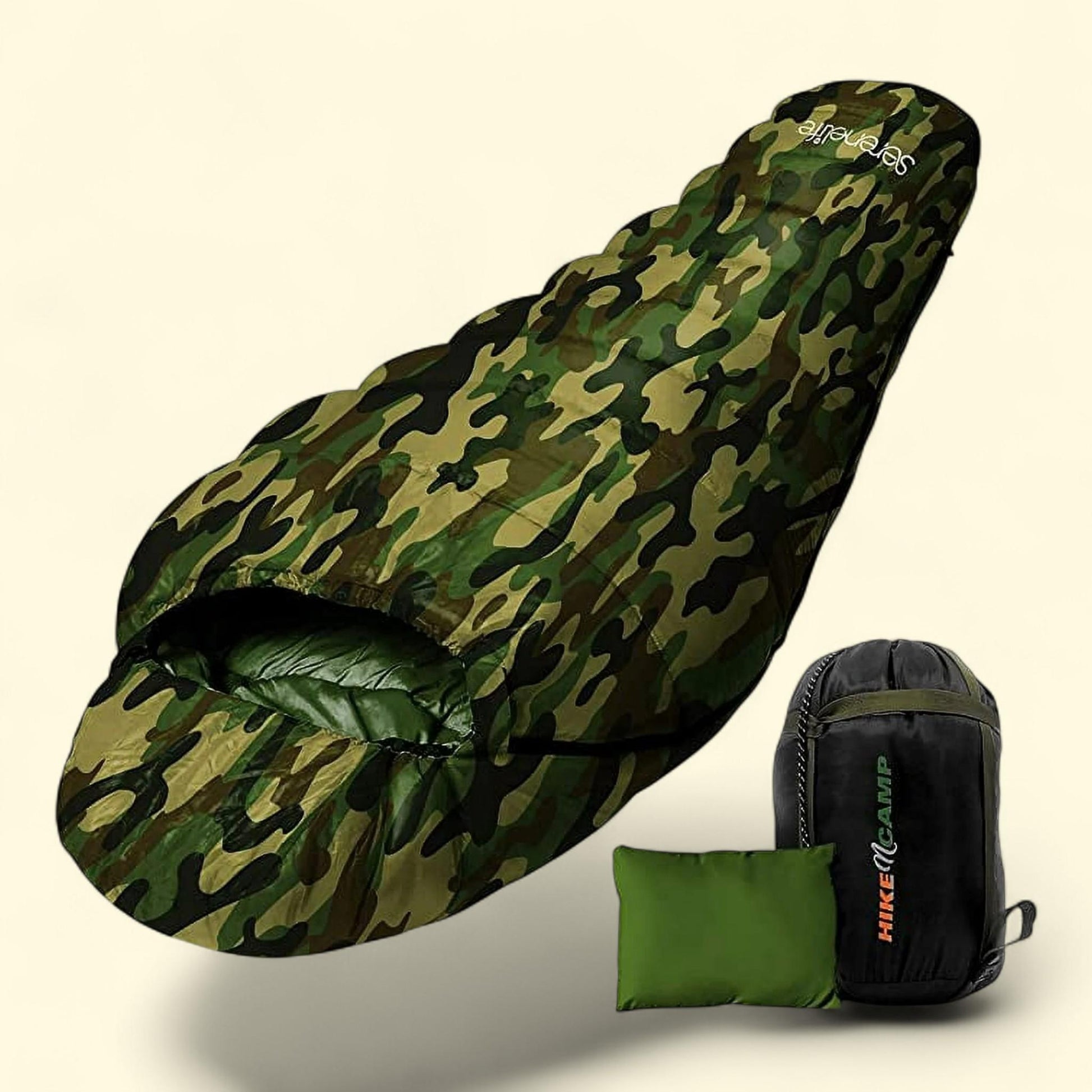 SereneLife Backpacking Sleeping Bag, Mummy Sleeping Bag for Adults/... — authentic US product shipped worldwide by Treatspree