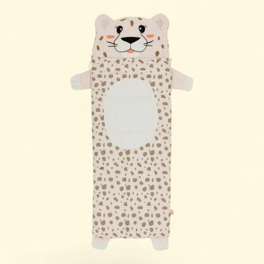 Firefly Cha Cha Kids Sleeping Bag, Pink Animal Print