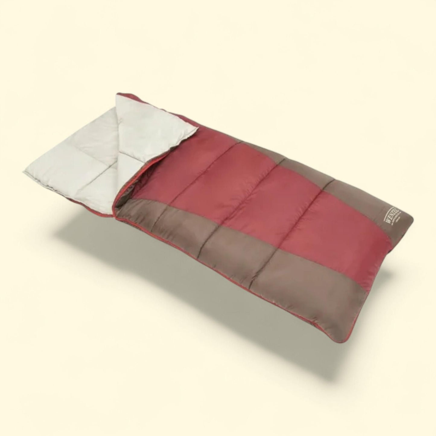 Wenzel Lakeside Sleeping Bag, Red, 78" x 33"