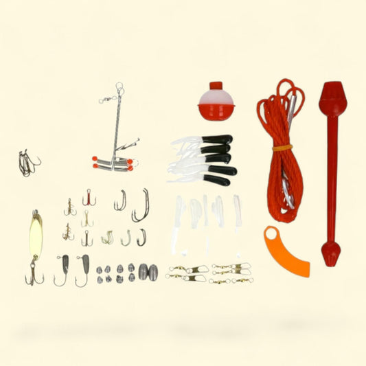 Eagle Claw Trout Tackle Kit, 59 Piece