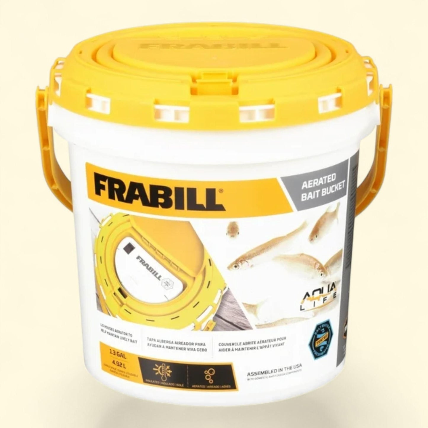 Frabill Bait Bucket, 1.3 Gal