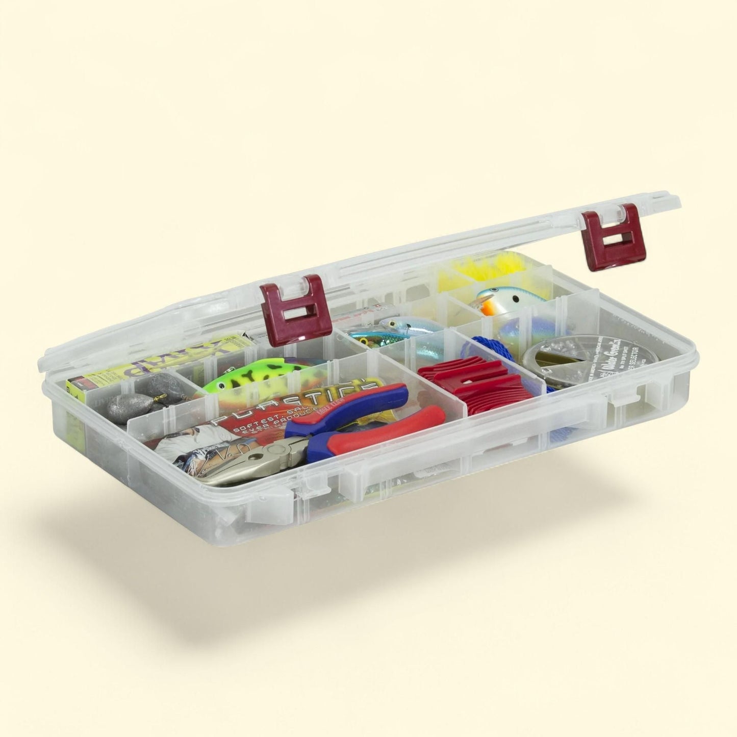 Plano ProLatch Stowaway Large 3700 Organizer Tackle Box, Large