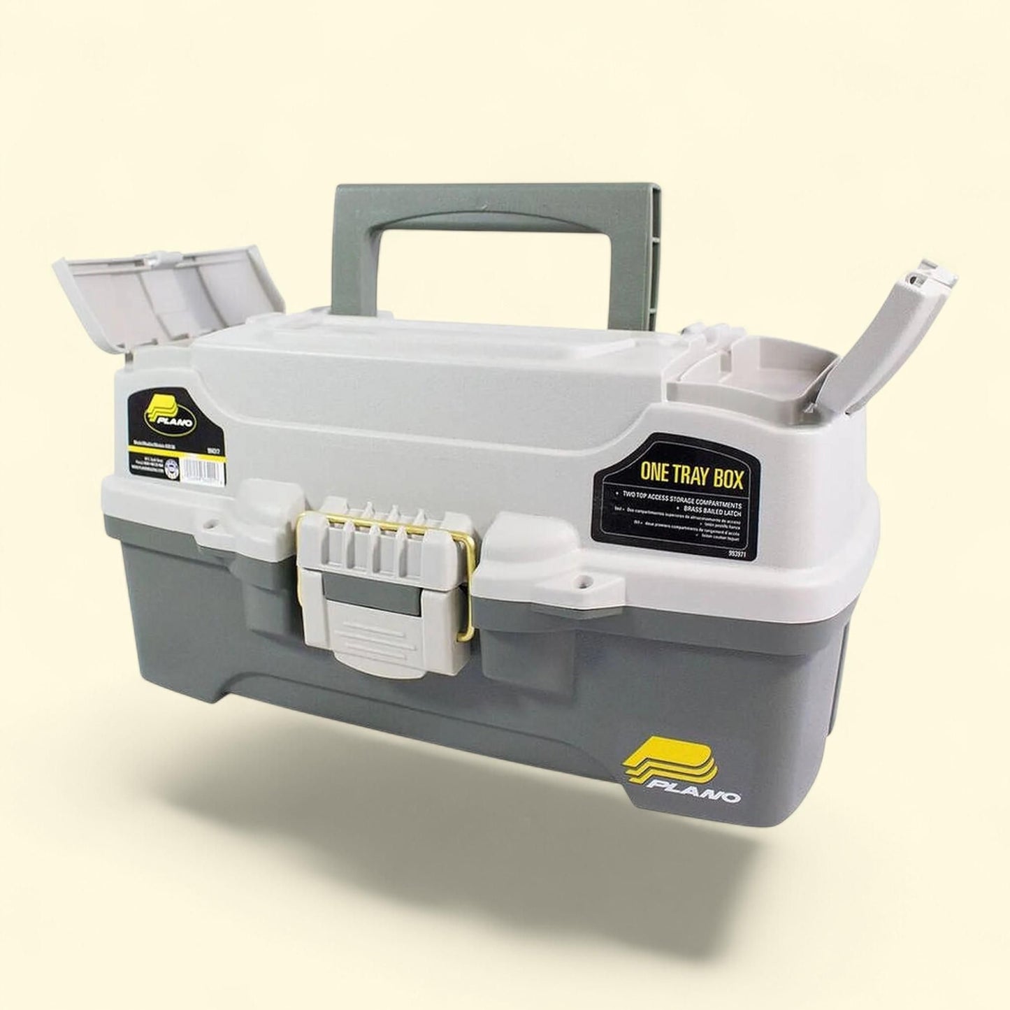 Plano 6201 Tackle Box, One-Tray, Bait Storage, Extending Cantilever Design