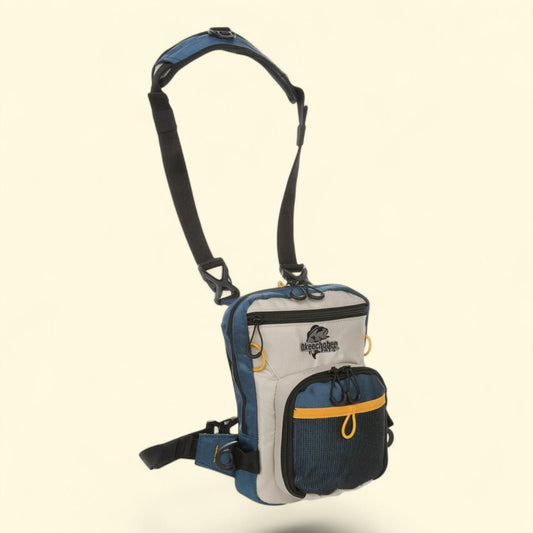 Okeechobee Fats Fly Fishing Tackle Bag Chest Pack, Small Soft-Sided, Sagebrush, Polyester