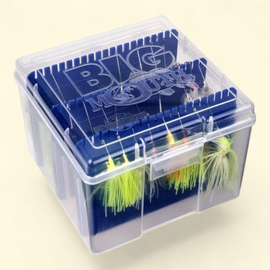 Flambeau Outdoors, Big Mouth Spinnerbait Box, 550 Large, 1 Piece, Plastic