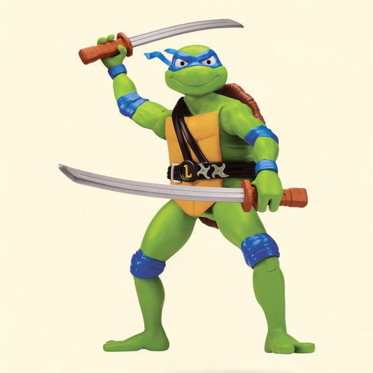 Playmates Toys Teenage Mutant Ninja Turtles Mutant Mayhem Giant Leonardo Figure, 12"