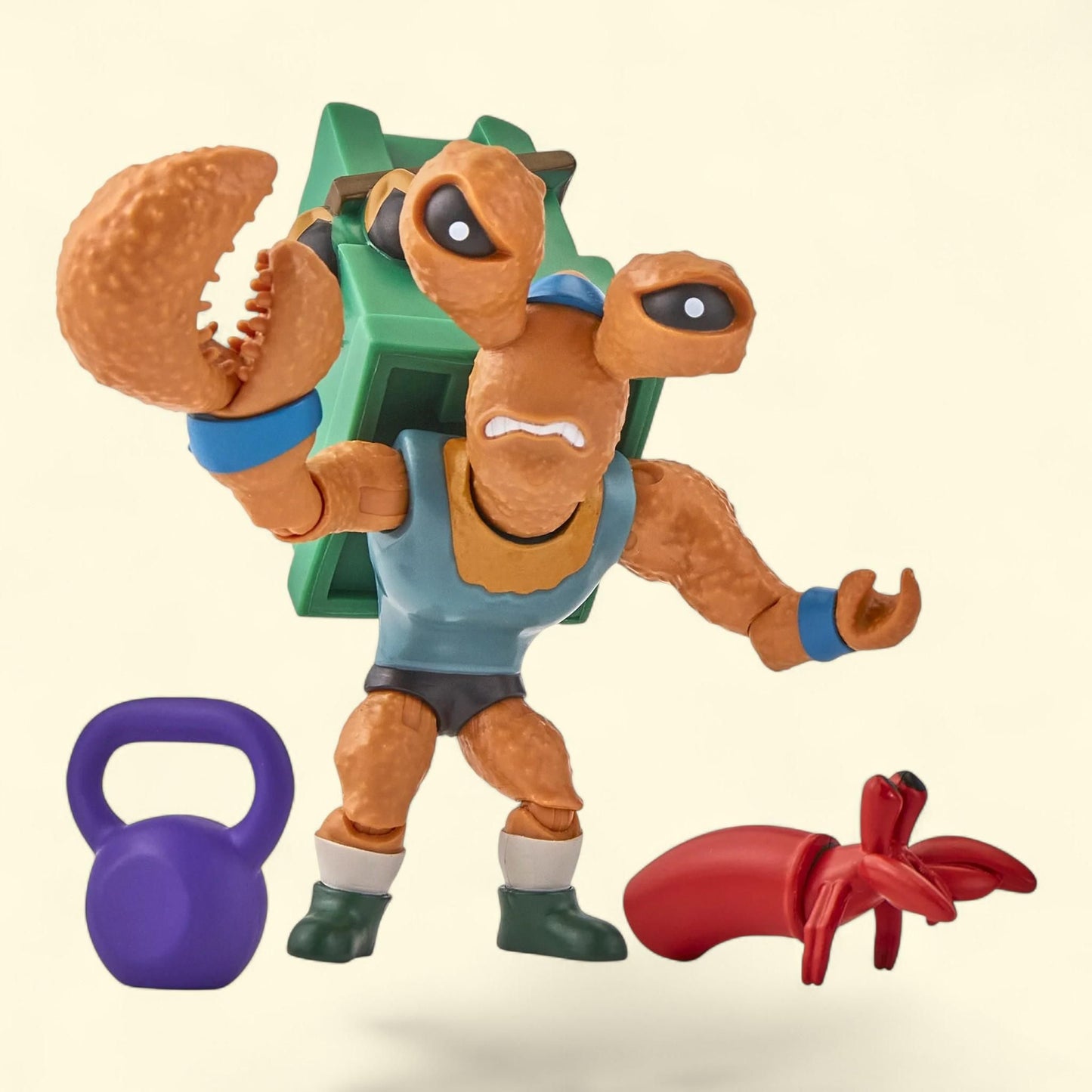 Playmates Toys Teenage Mutant Ninja Turtles Crabapult Figure, Standard Size