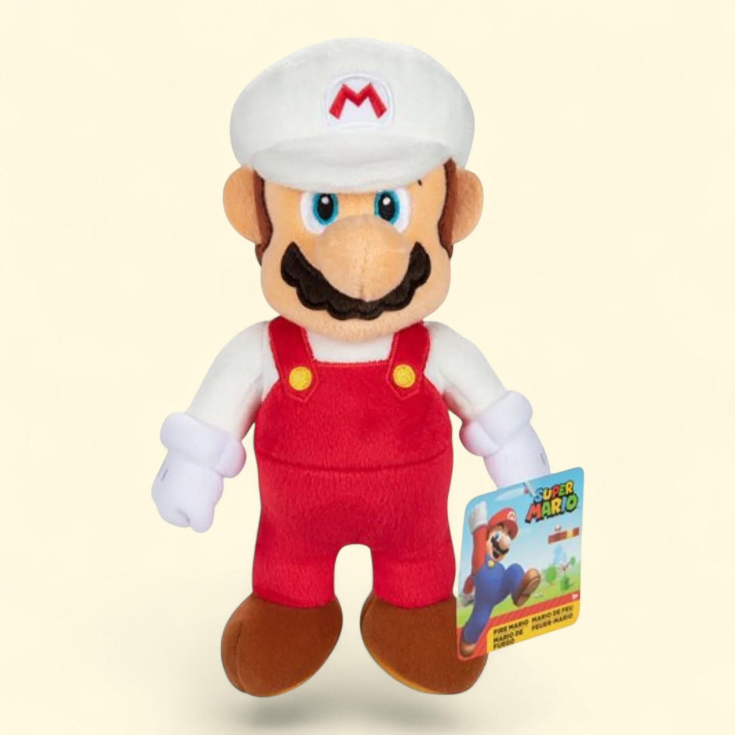 Nintendo Super Mario 9 inch Fire Mario Plush Toy Figure