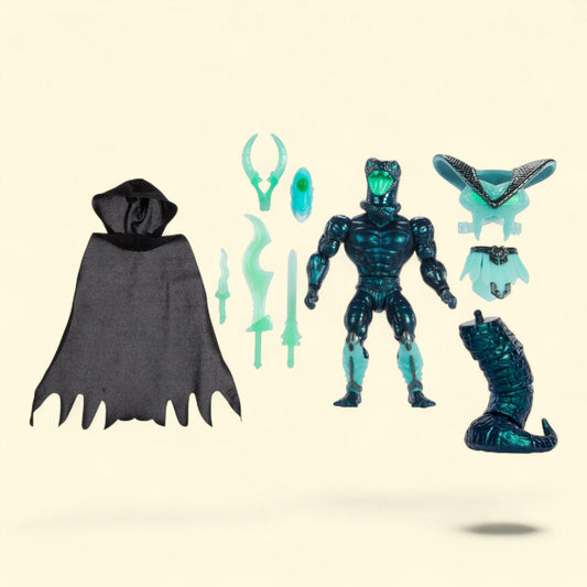 Masters of the Universe Origins Action Figure Necro-Conda,  MOTU Toy Snake Men Soldier, Size