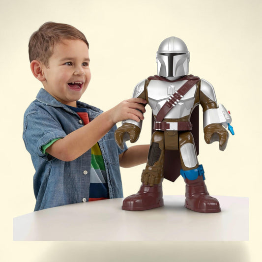 Imaginext STAR WARS The Mandalorian XXL Figure, 16+ Inch