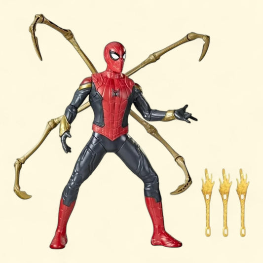 Marvel Thwip Blast Spider-Man Toy Action Figure, 13"
