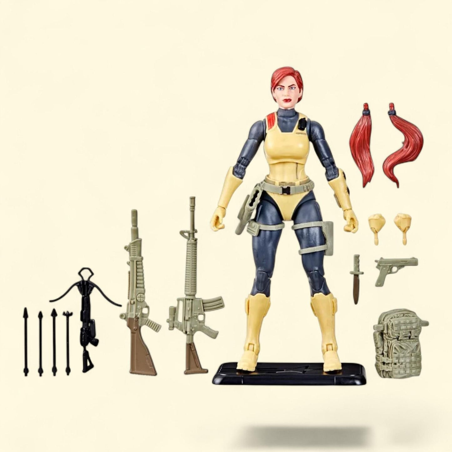 G.I. Joe Classified Series Scarlett, 6" Action Figure with 17 Accessories