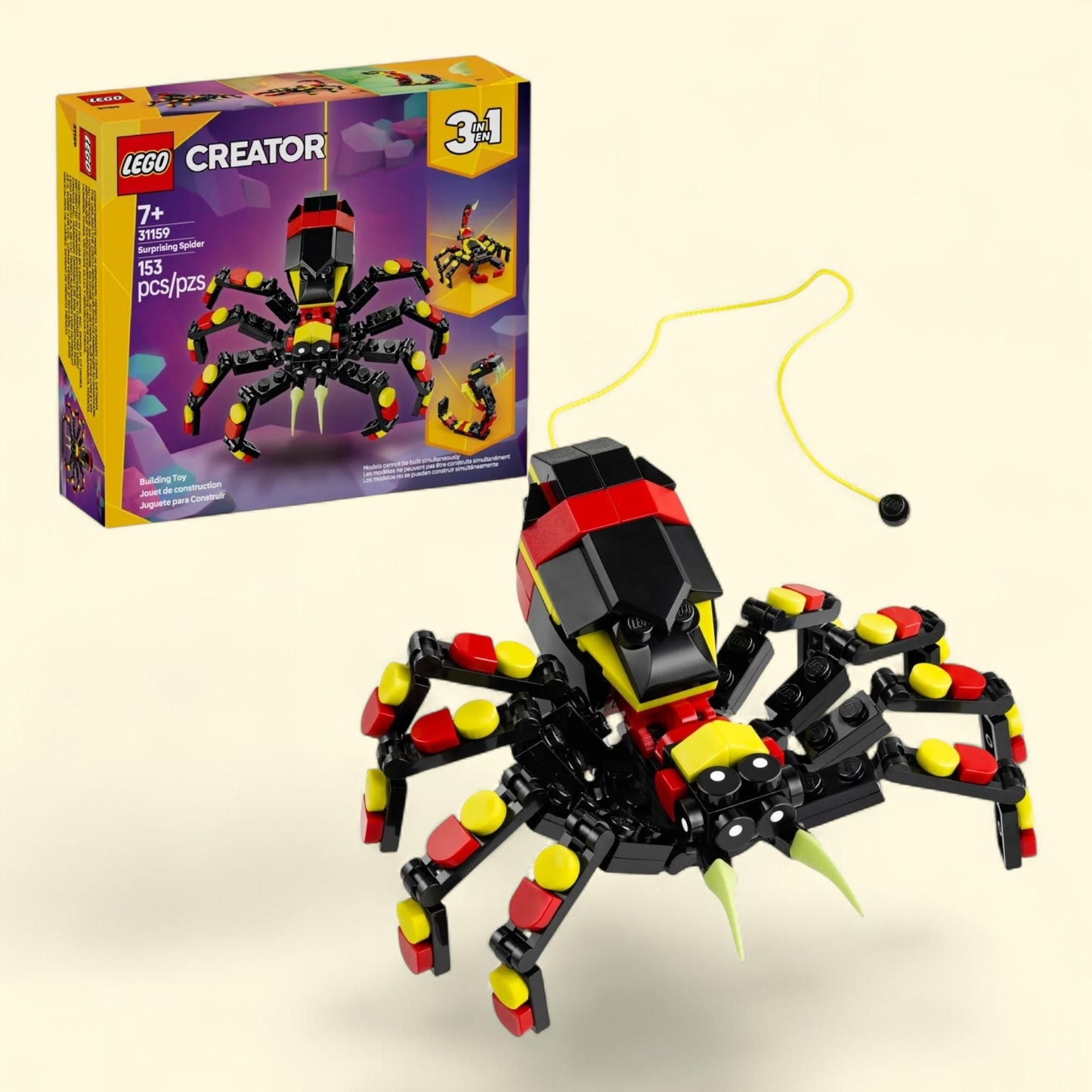 LEGO Creator Wild Animals Surprising Spider Toy, 31159