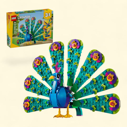 LEGO Creator Exotic Peacock Toy, 31157